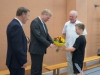 sächsische Staatsminister der Finanzen, Prof. Dr. Georg Unland besuchte den SV Lok Kamenz