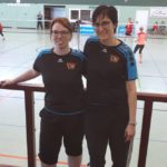 Kamenzer Damen-Doppel verteidigt Pokal in Bernstadt