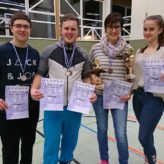 Damen-Doppel Burkhardt/Burkhardt gewinnt Fledermauspokal in Gaußig