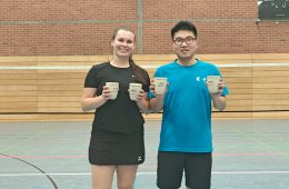 Schmetterspaß in Beeskow: Badminton Turnier 203