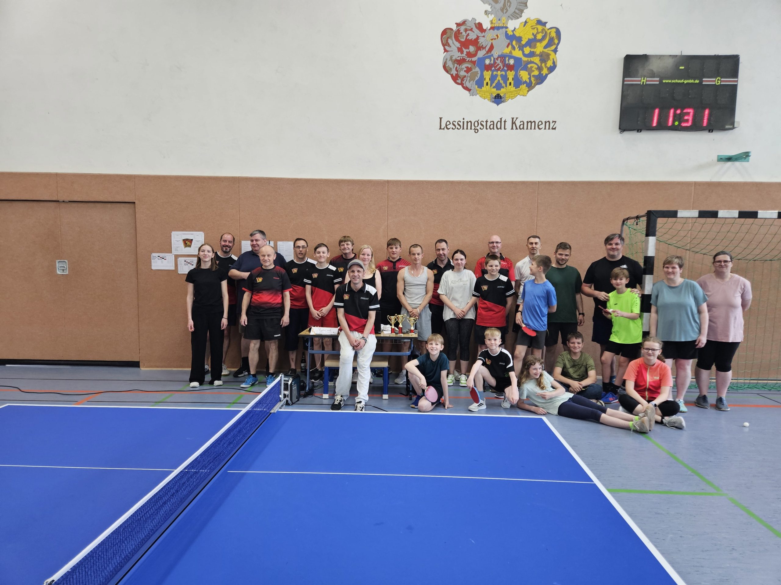 7.tes Familienturnier im Tischtennis